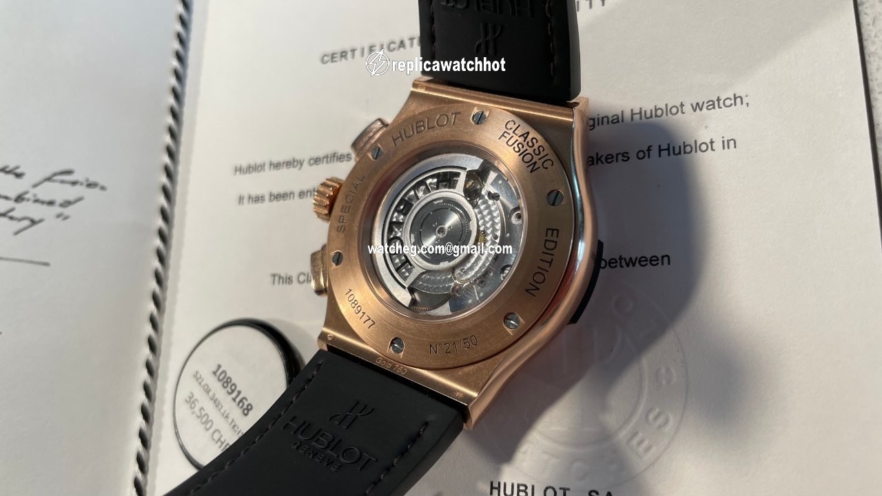 Hublot Classic Fusion Mens watch Unisex Automatic Rose gold 521.OK.3481.LR.TKH14 4