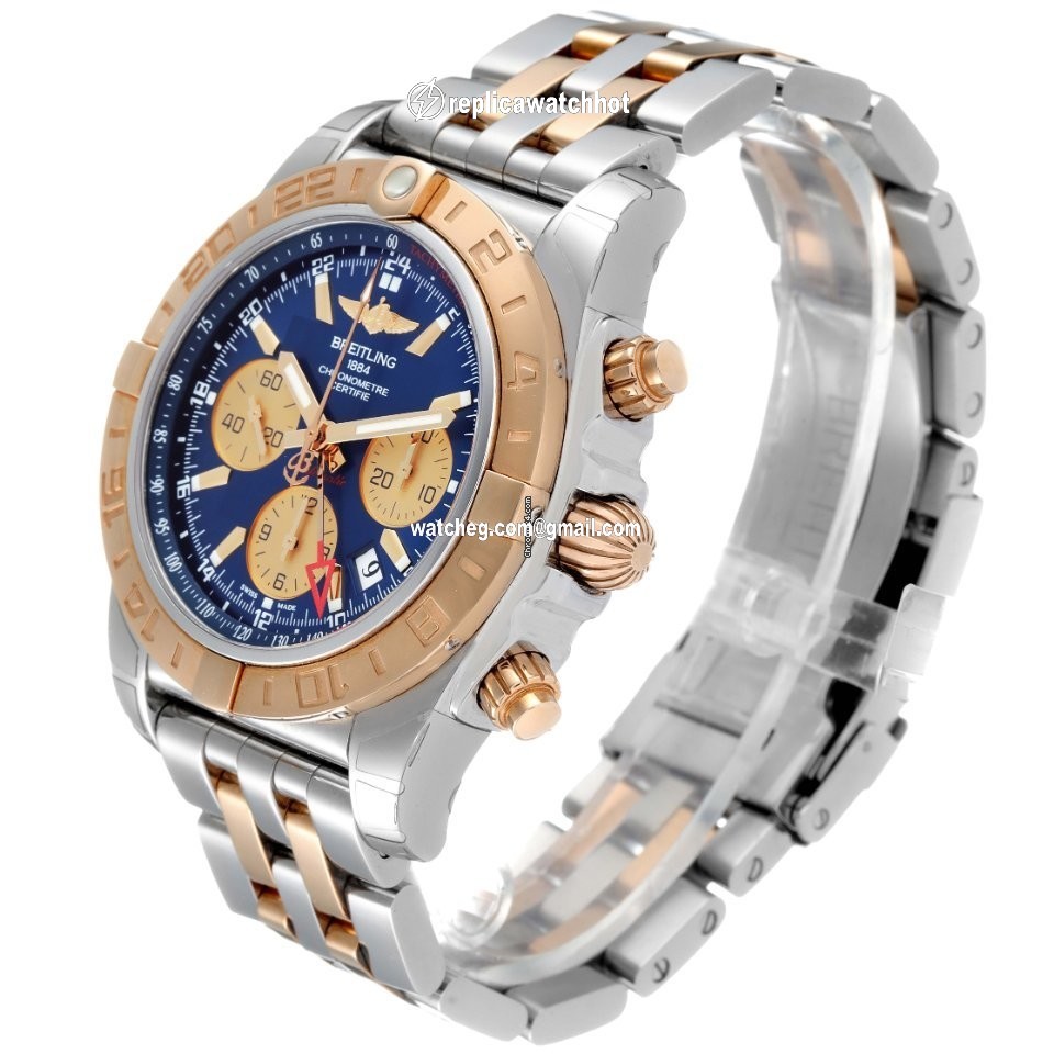 Breitling Mens watch Unisex Automatic Gold Steel CB042012 BB86 4