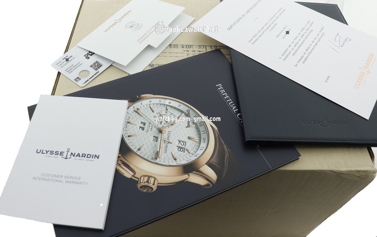 Ulysse Nardin Perpetual Manufacture Mens watch Unisex Automatic Platinum 329-10 4