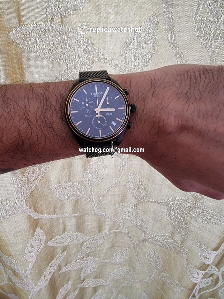 Tissot PR 100 Mens watch Unisex Quartz Steel T101.417.23.061.00 4