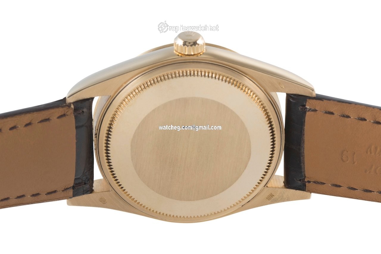 Rolex Oyster Perpetual 34 Mens watch Unisex Yellow gold Automatic 14238 4