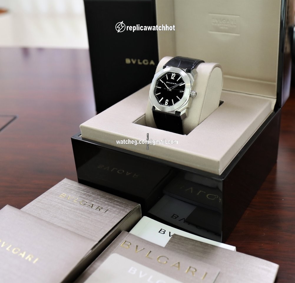 Bulgari Octo Mens watch Unisex Automatic Steel 102121 BGO38BSLD 4
