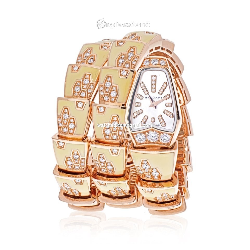 Bulgari Serpenti Womens watch Quartz Rose gold spp26wgd1gwld1.2t 4
