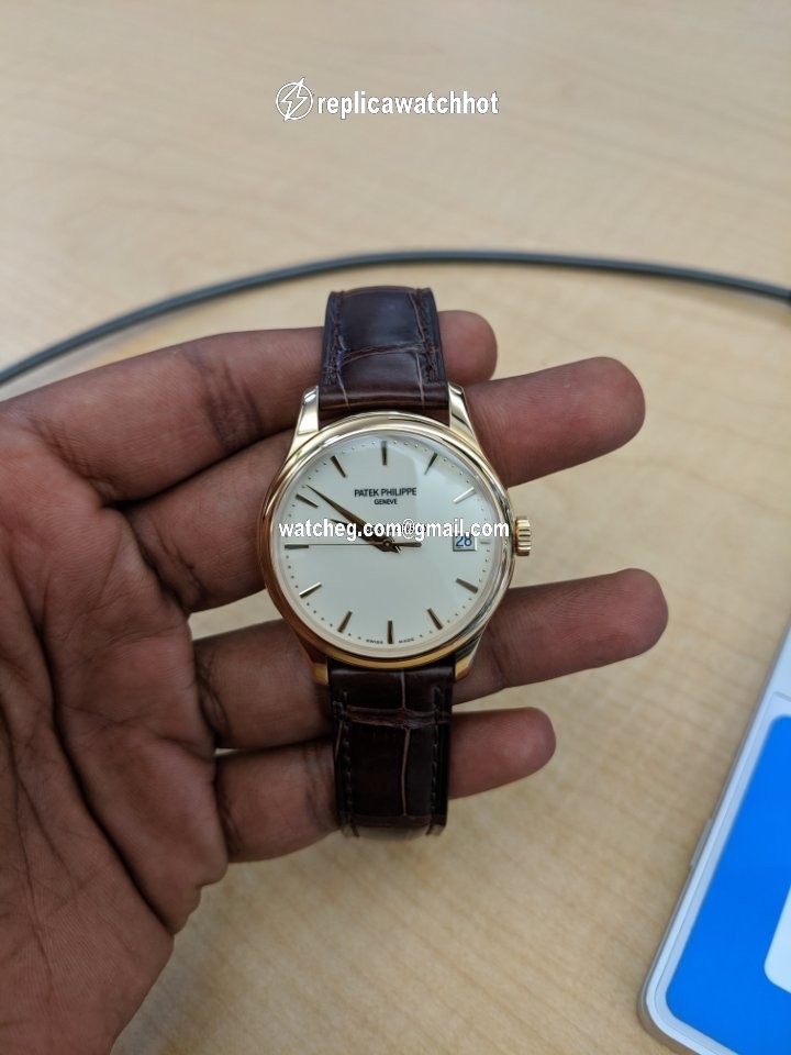 Patek Philippe Calatrava Mens watch Unisex Automatic Yellow gold 5227J 4