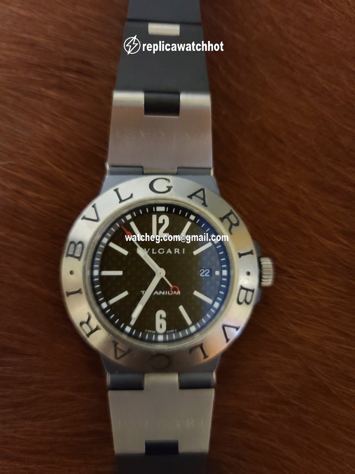 Bulgari Diagono Mens watch Unisex Automatic Titanium TI 44 TA 4