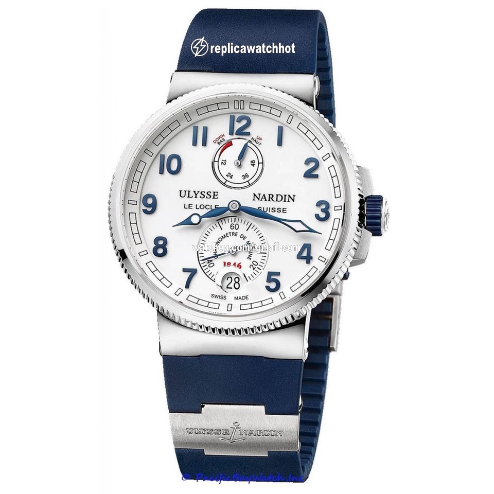 Ulysse Nardin Marine Chronometer Manufacture Mens watch Unisex Automatic Steel 1183-126-3 60 4
