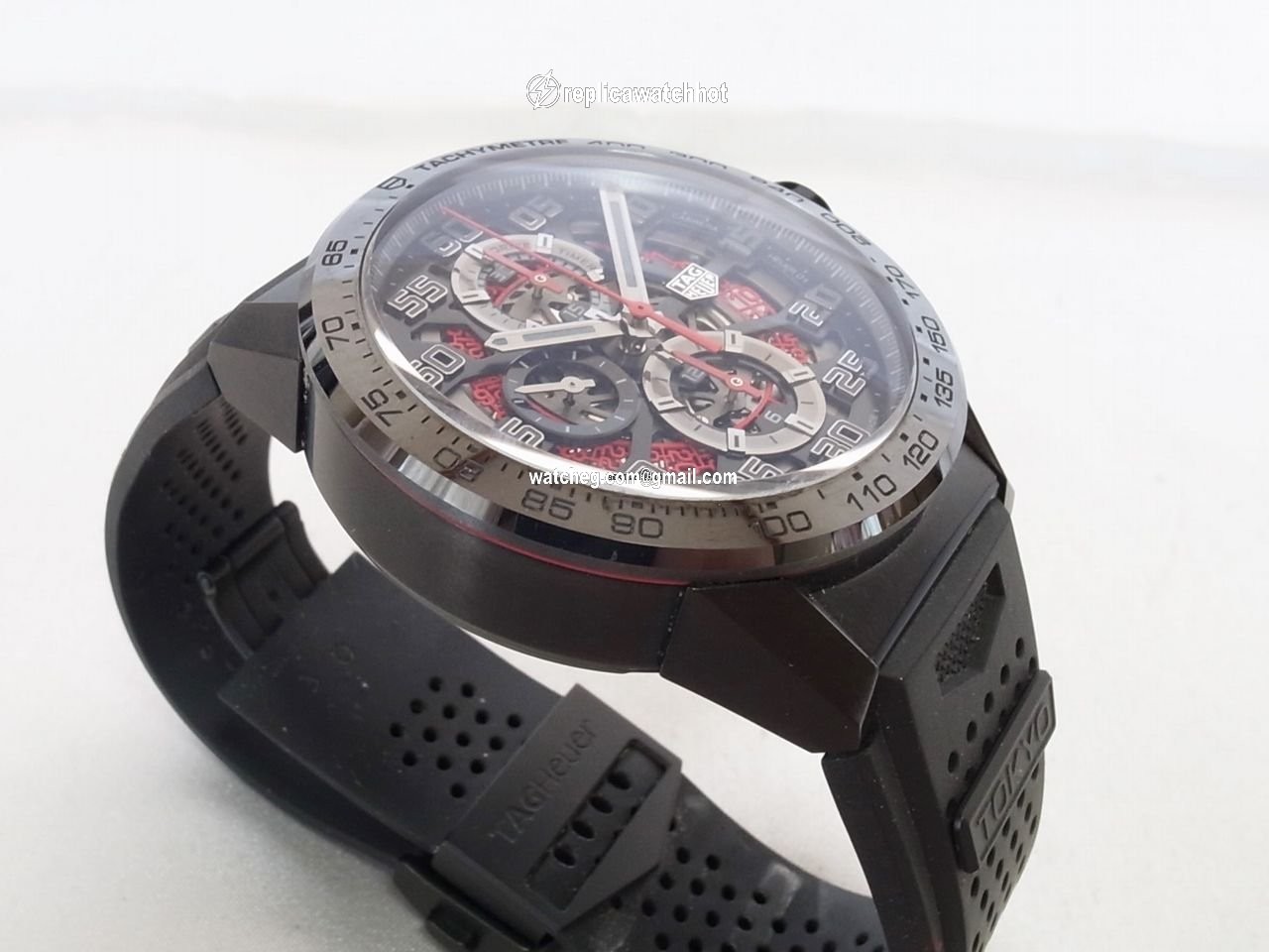 TAG Heuer Carrera Calibre HEUER 01 Mens watch Unisex Automatic Steel CAR201D 4
