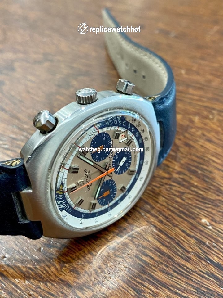 Breitling Transocean Chronograph Mens watch Unisex Manual winding Steel 7102 4