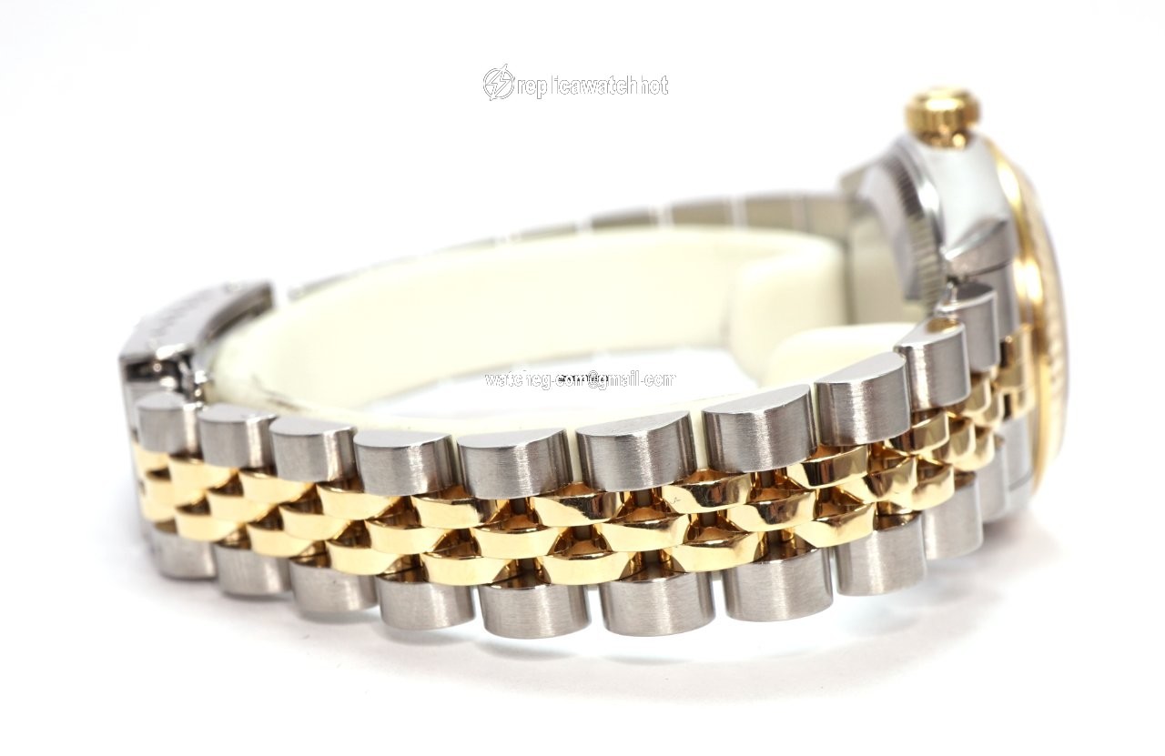 Rolex Oyster Perpetual 26 Womens watch Gold Steel Automatic 76193 4