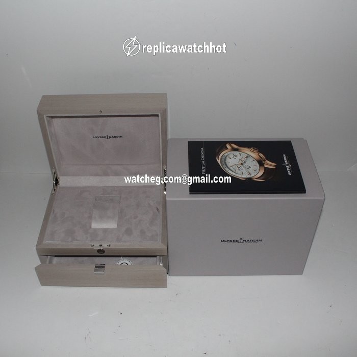 Ulysse Nardin Mens watch Unisex Automatic White gold 330-48 4