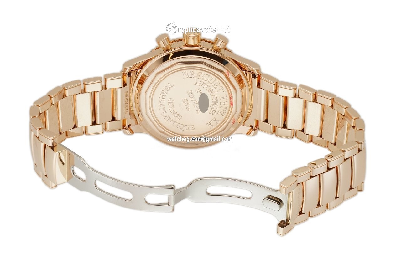 Breguet Type XX - XXI - XXII Automatic Rose gold 3820BR F2 RW9 4