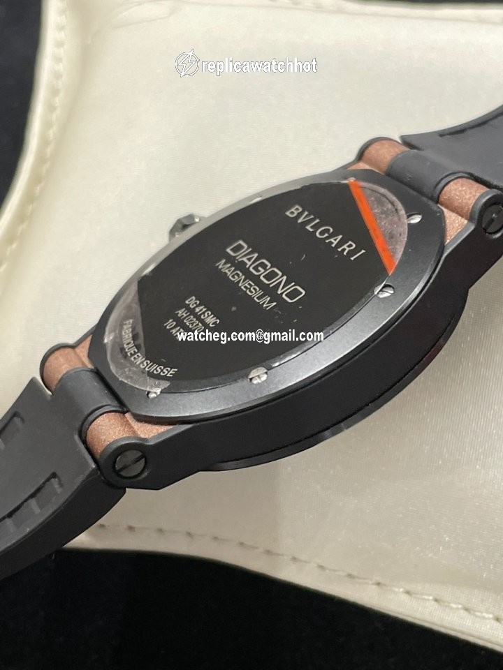 Bulgari Diagono Mens watch Unisex Automatic Ceramic 102306 DG41C11SMCVD 4