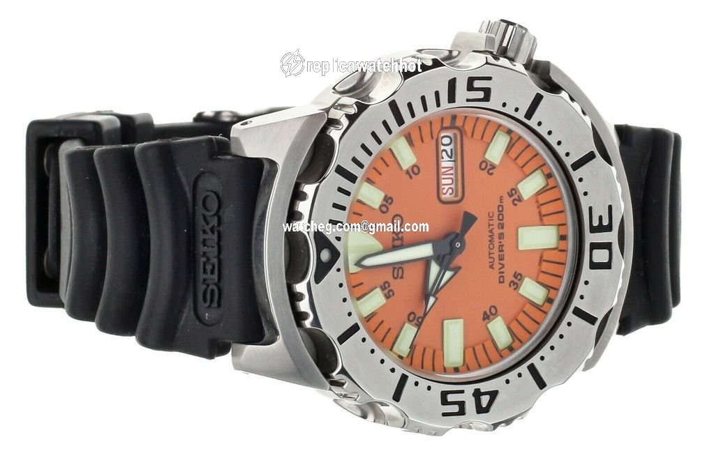 Seiko Monster Mens watch Unisex Automatic Steel SKX781 4