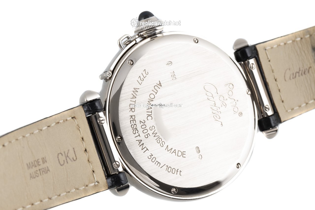 Cartier Pasha Mens watch Unisex Automatic White gold 2727 4