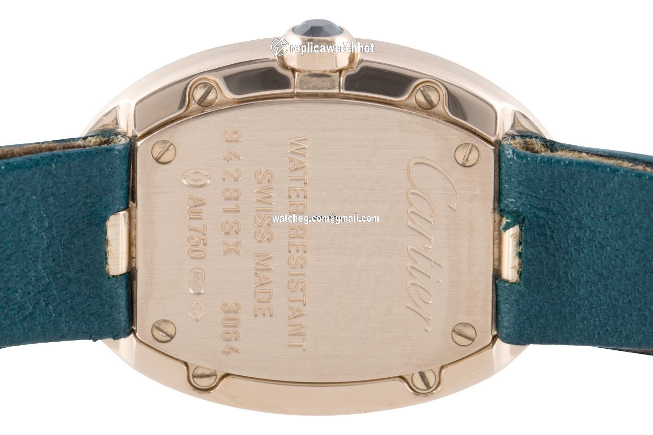 Cartier Baignoire Womens watch Quartz Red gold 3064 4