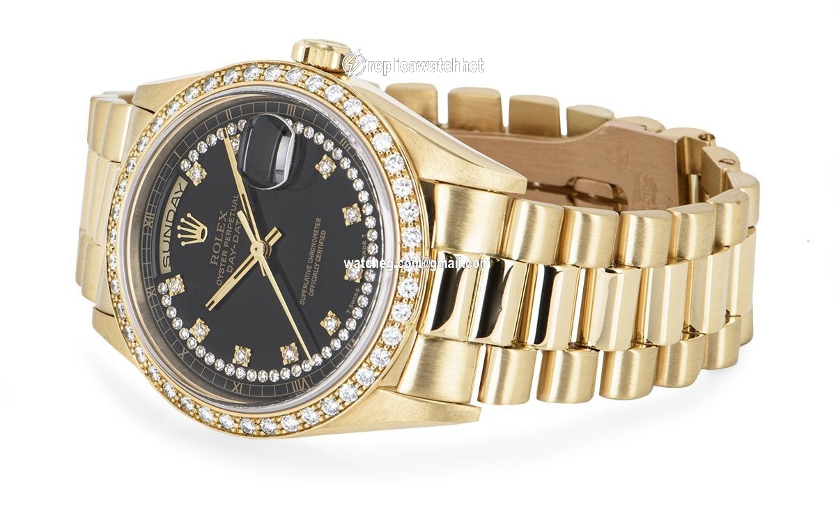 Rolex Day-Date 36 Mens watch Unisex Yellow gold Automatic 18348 4