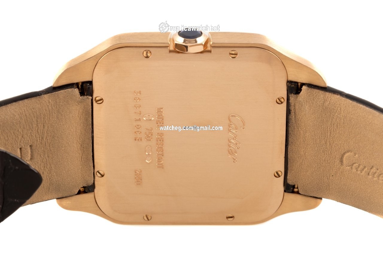 Cartier Santos Dumont Mens watch Unisex Manual winding Red gold W2006951 4