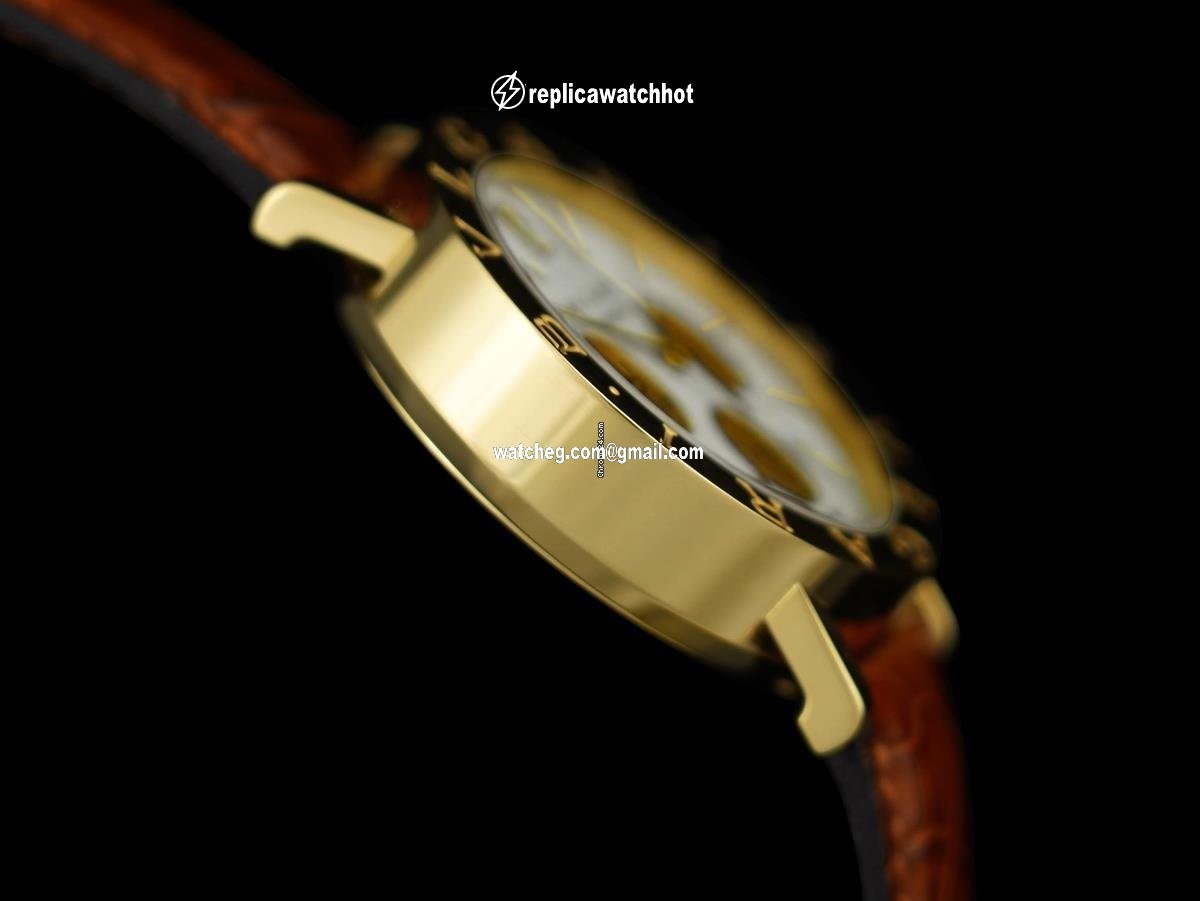 Bulgari Mens watch Unisex Automatic Yellow gold 8057SH 4
