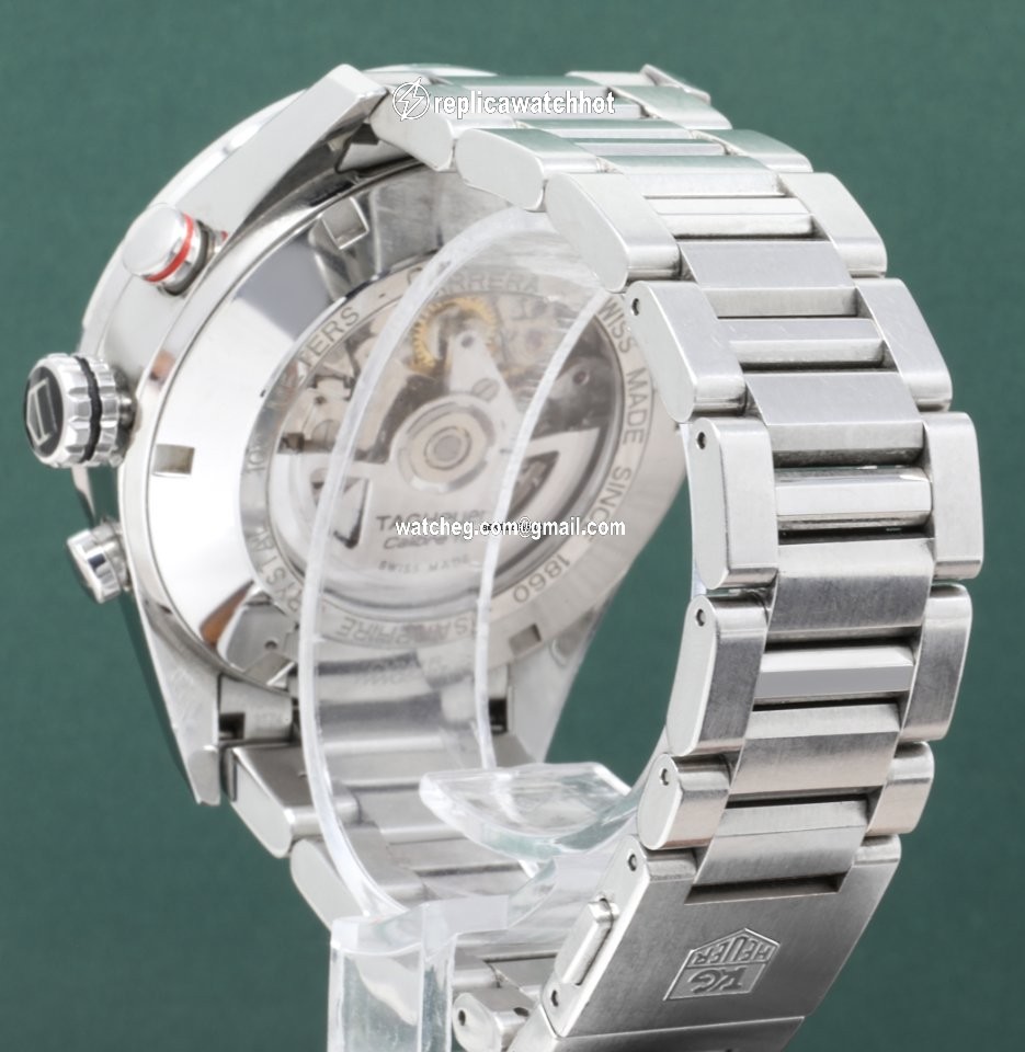 TAG Heuer Carrera Calibre 16 Mens watch Unisex Automatic Steel CV2A1R.BA0799 4