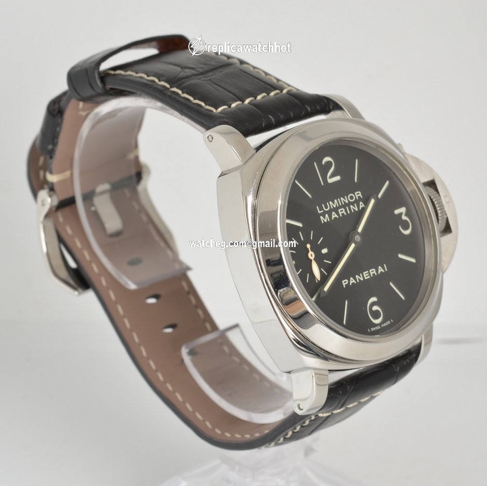 Panerai Luminor Marina Mens watch Unisex Manual winding Steel PAM 00111 4