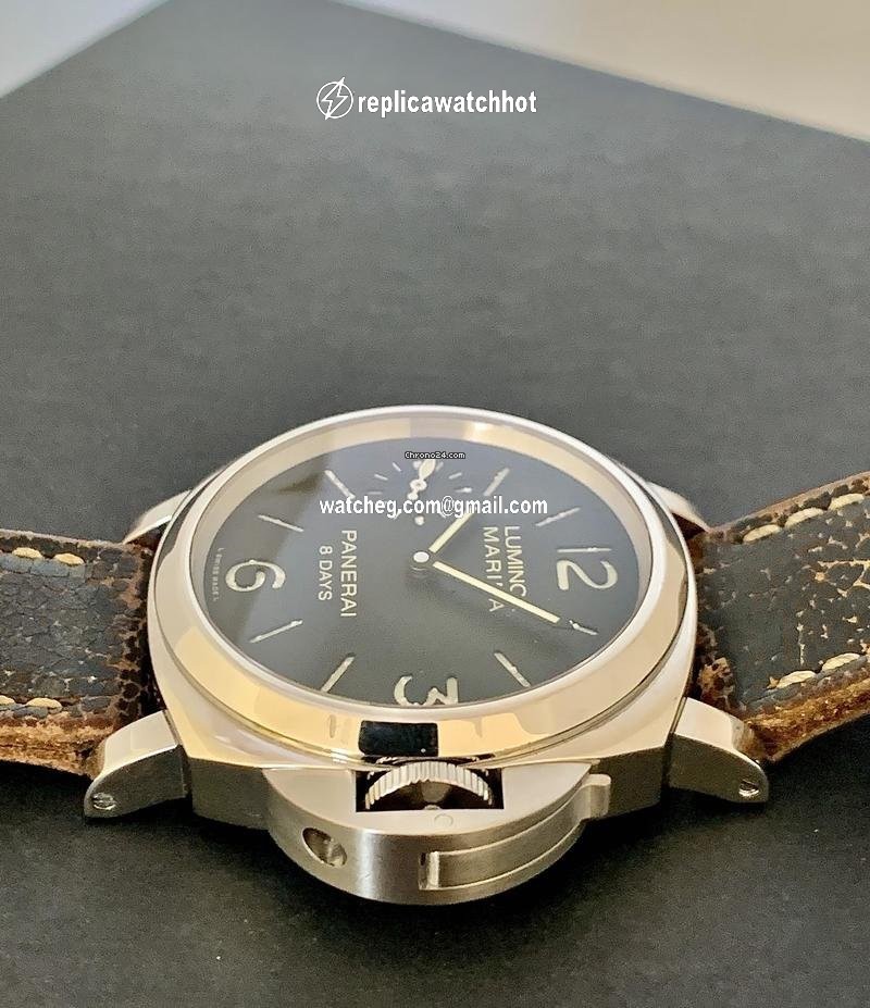 Panerai Luminor Marina 8 Days Manual winding Steel PAM 510 4