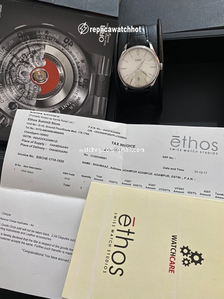 Oris Artelier Date Mens watch Unisex Automatic Steel 01 733 7721 4051-07 5 21 64FC 4