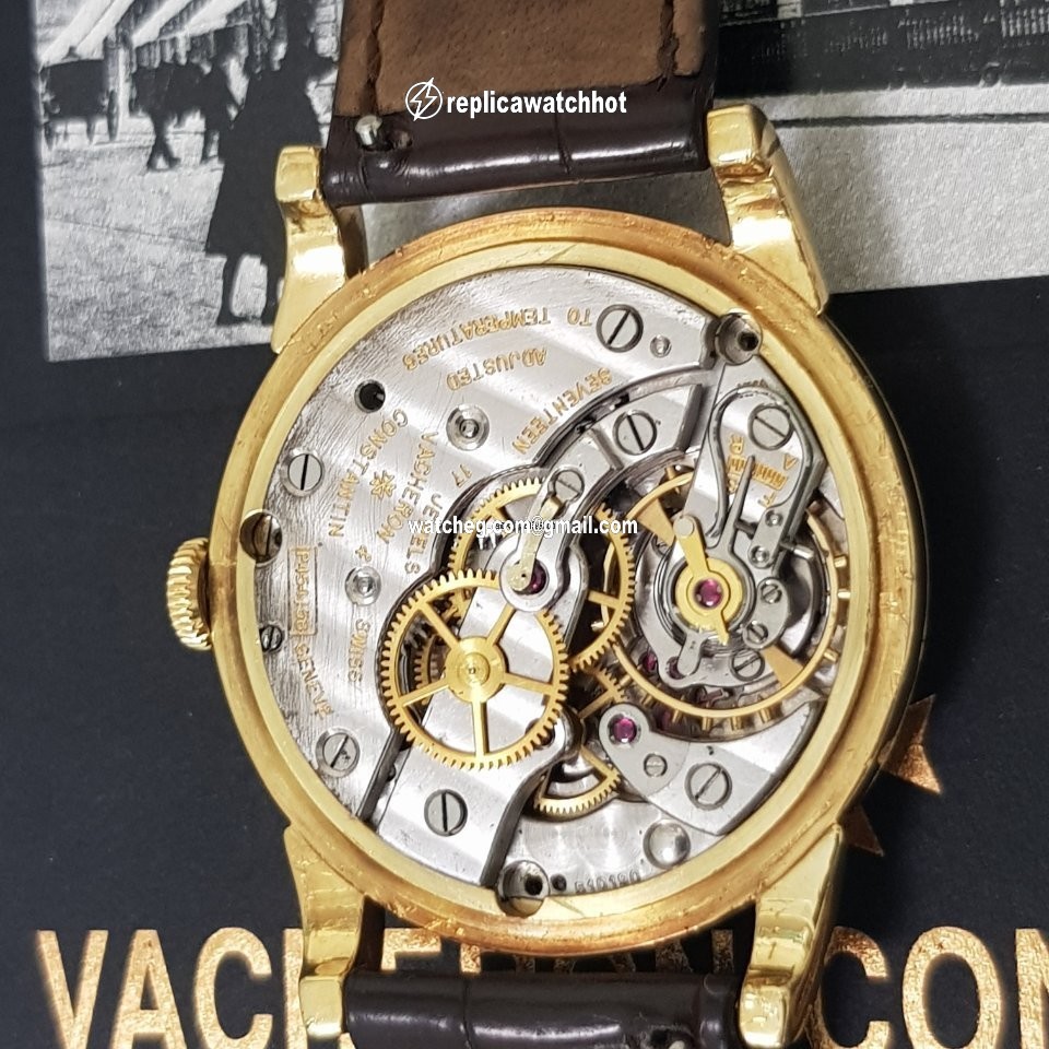 Vacheron Constantin Mens watch Unisex Manual winding Yellow gold 6033 4