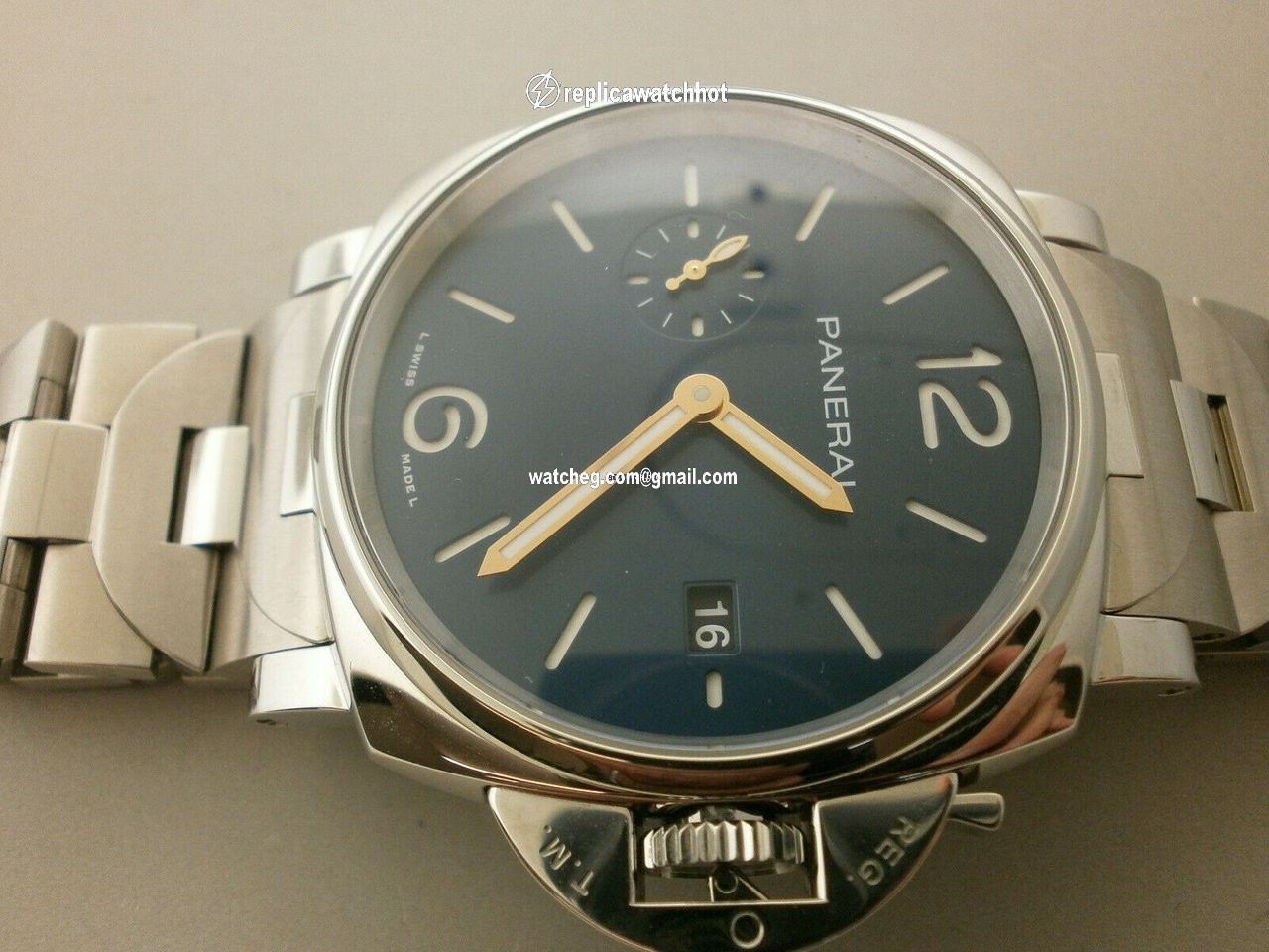 Panerai Mens watch Unisex Automatic Steel 1124 4