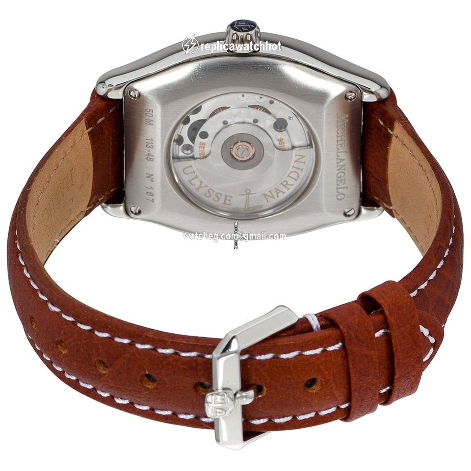 Ulysse Nardin Michelangelo Womens watch Automatic Steel 113-48 4