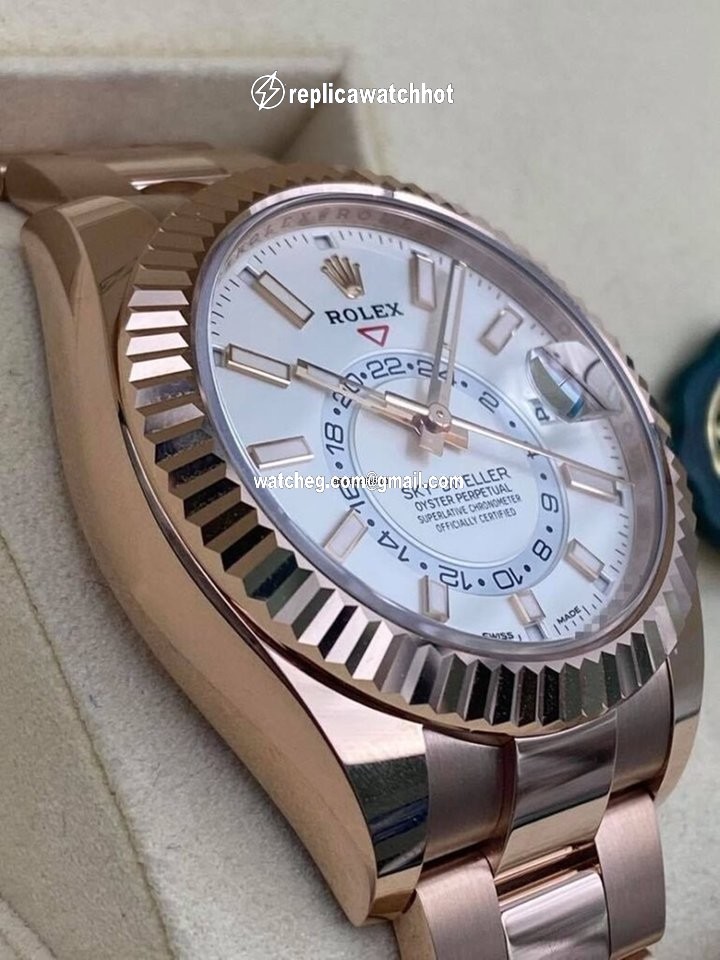 Rolex Sky-Dweller Mens watch Unisex Rose gold Automatic 326935-0005 4