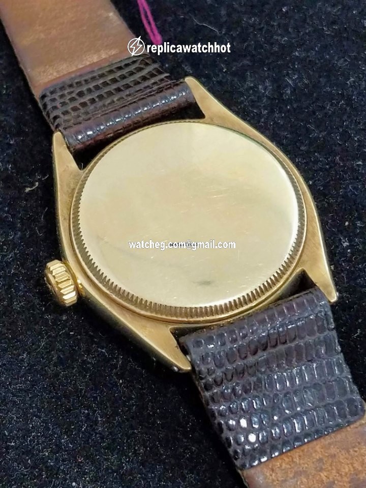 Rolex Oyster Precision Mens watch Unisex Yellow gold Manual winding 6022 4
