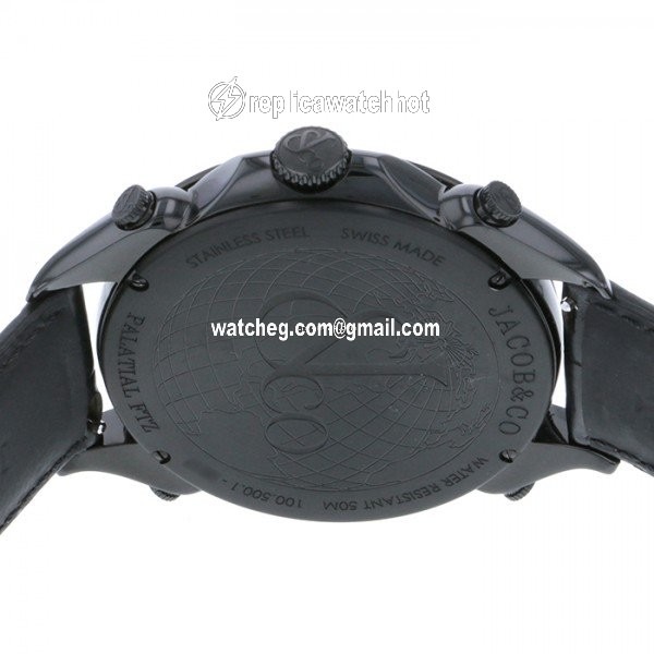 Jacob & Co. Quartz Steel JC-BPLPRBKD-BKD 4