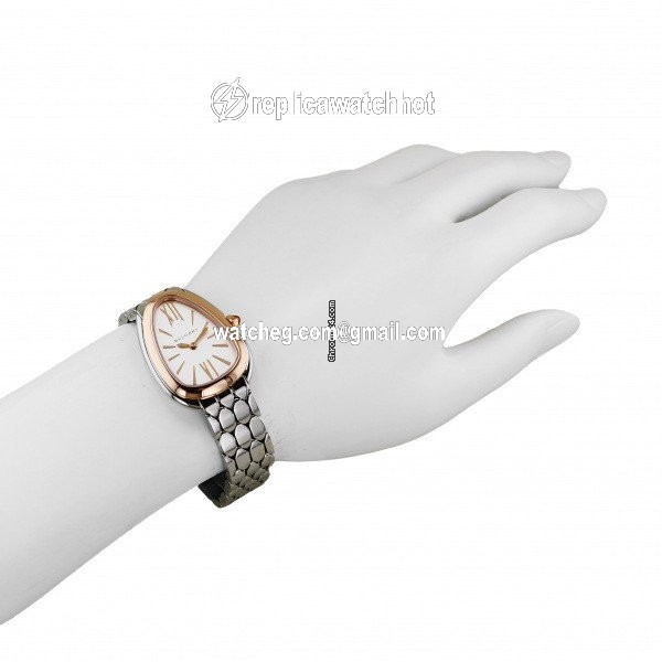 Bulgari Quartz Gold Steel SP33WSPG 4