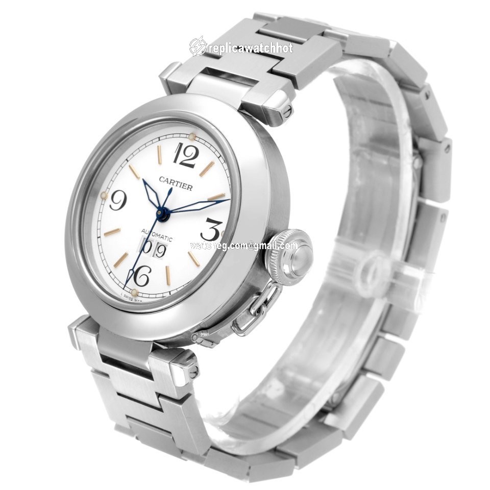 Cartier Pasha C Mens watch Unisex Automatic Steel W31044M7 4
