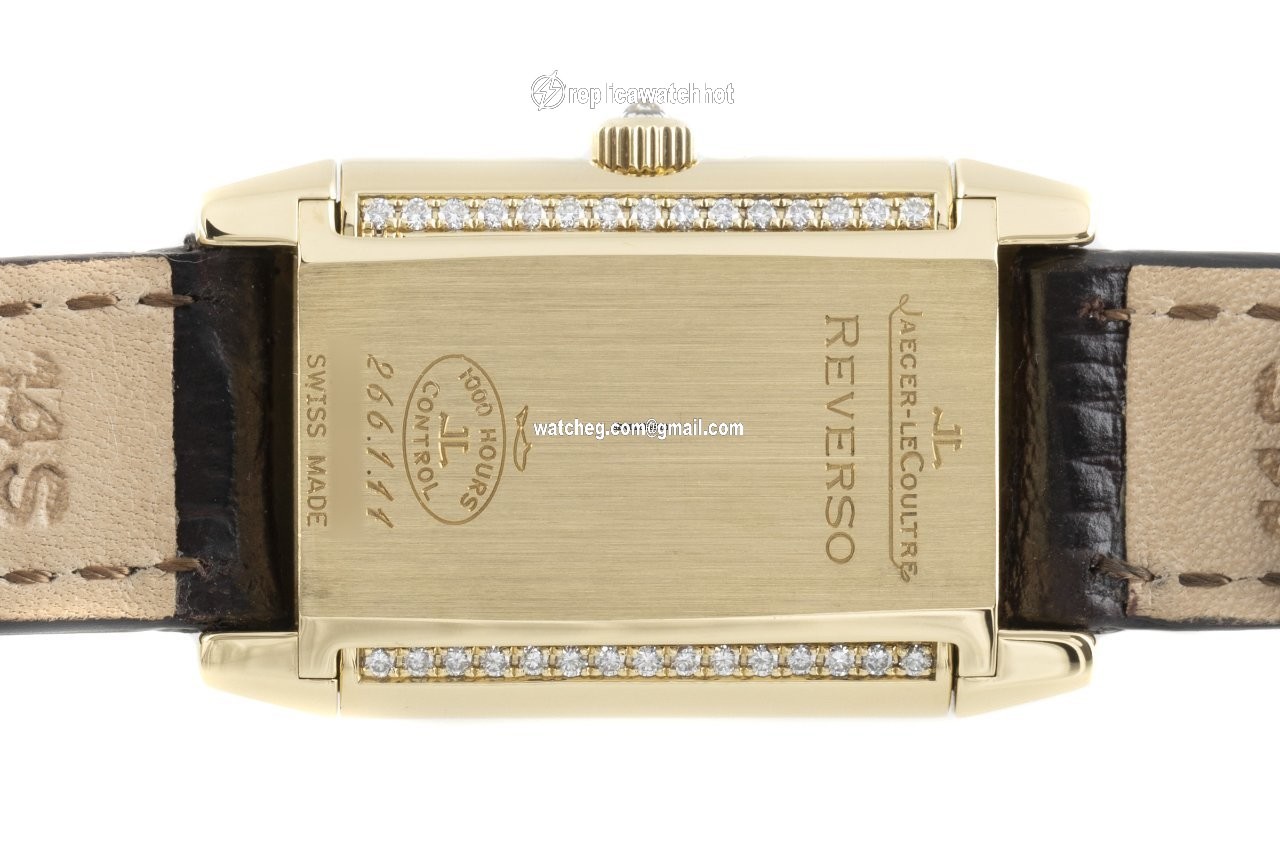 Jaeger-LeCoultre Reverso Duetto Womens watch Manual winding Yellow gold 266.1.11 4