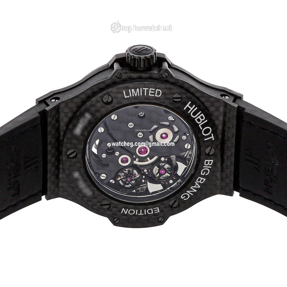 Hublot Big Bang Mens watch Unisex Manual winding Carbon 304.QX.1140.HR 4