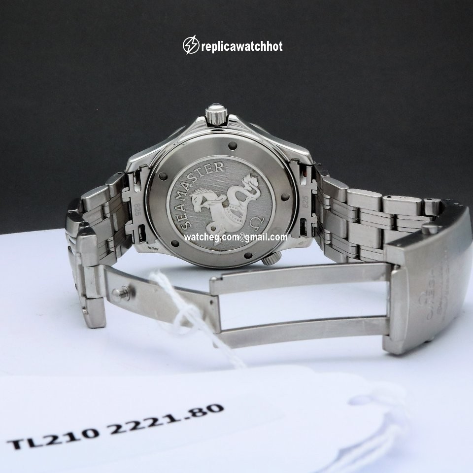 Omega Seamaster Mens watch Unisex Quartz Steel 2221.80 4