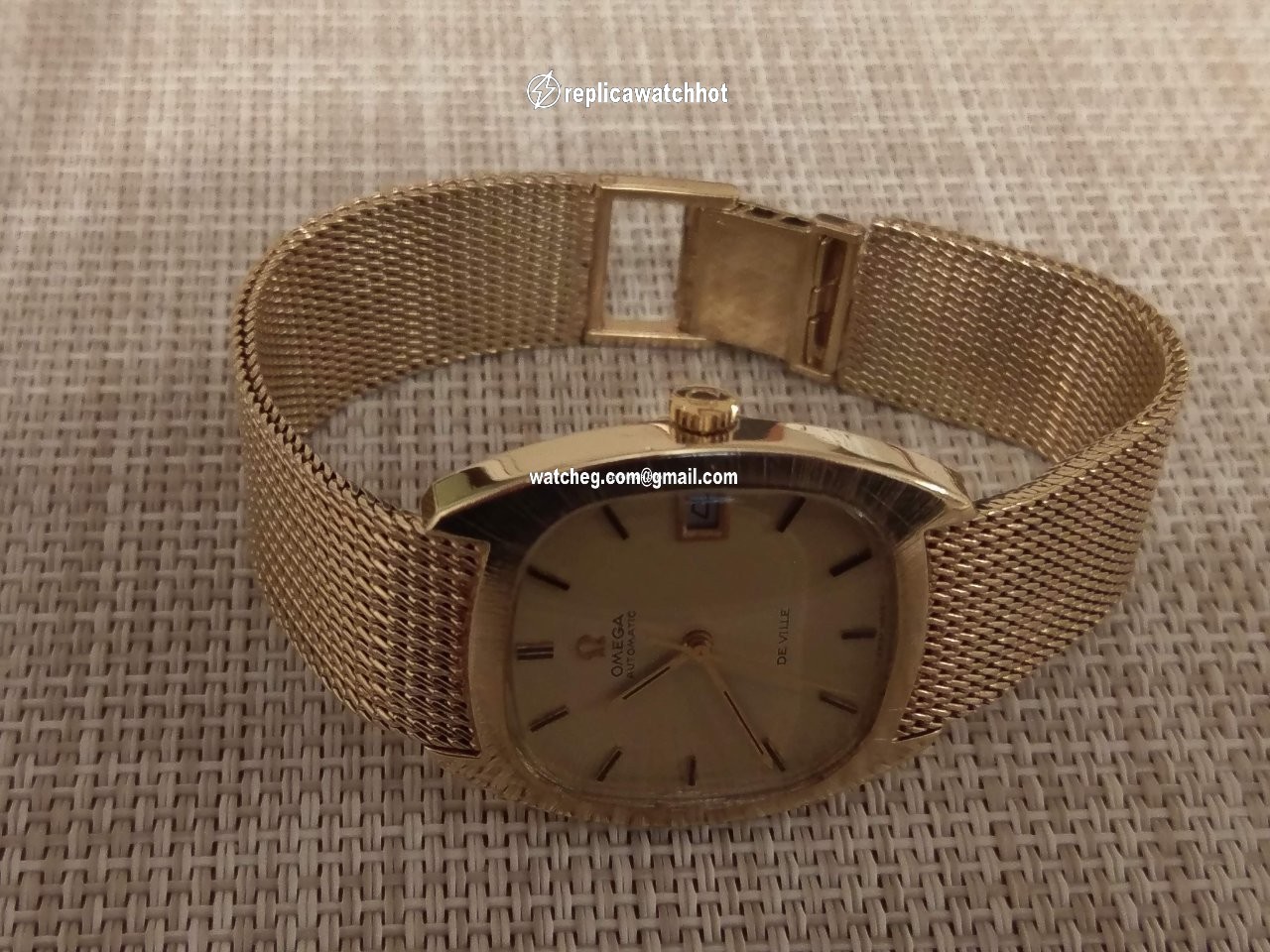 Omega De Ville Mens watch Unisex Automatic Yellow gold 3625 045 (1061) 4