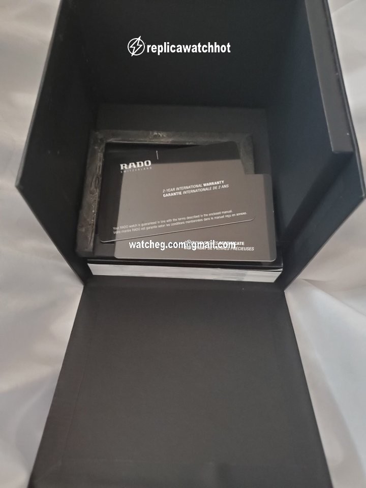 Rado True Mens watch Unisex Quartz Ceramic R27238712 4