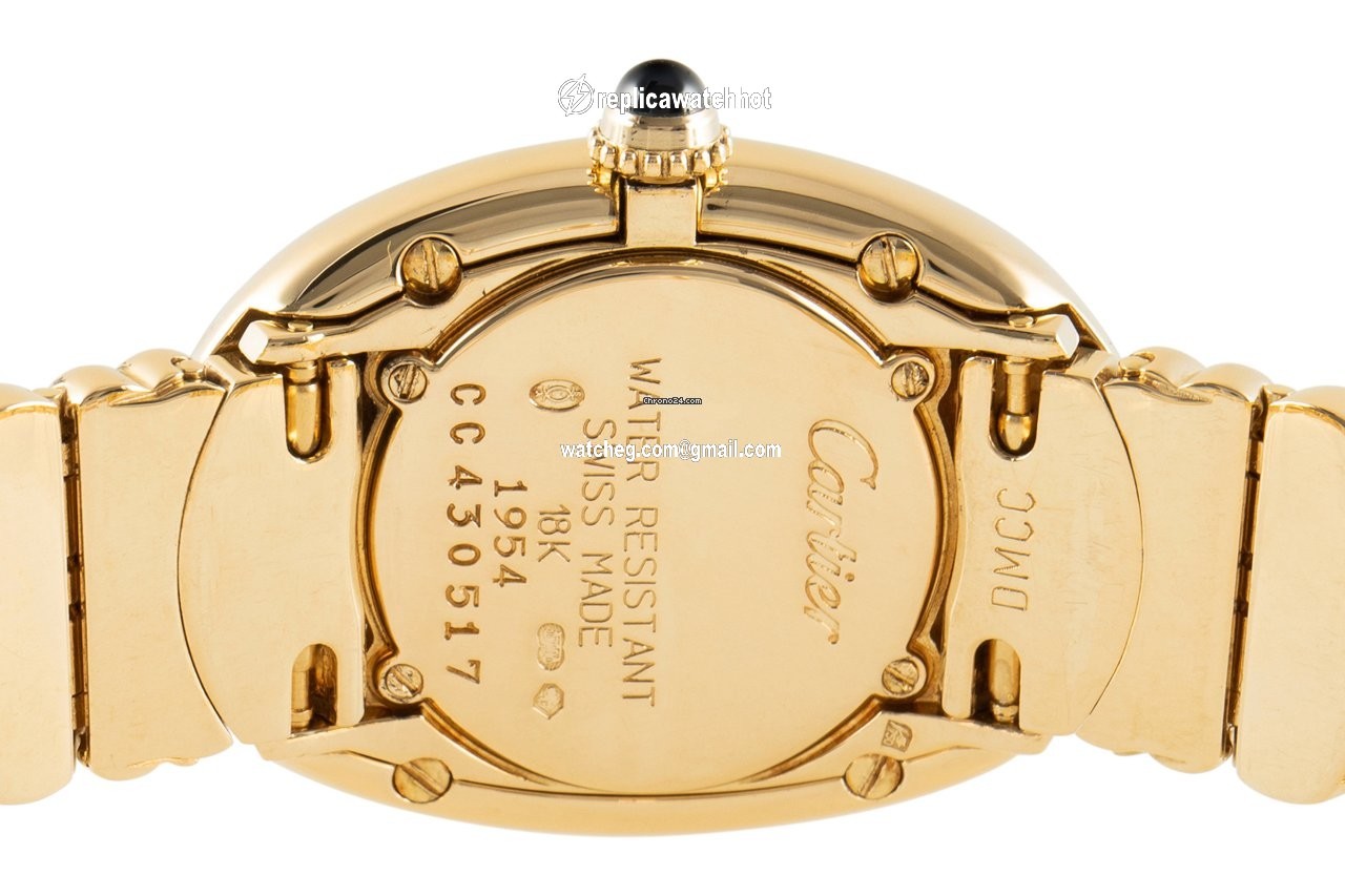Cartier Baignoire Womens watch Quartz Yellow gold 1954 4