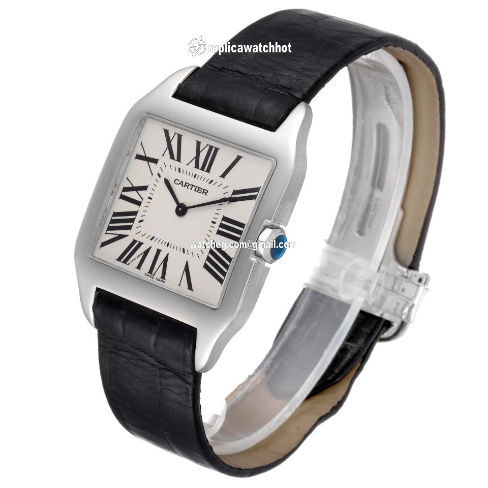 Cartier Santos Dumont Mens watch Unisex Manual winding White gold W2007051 4