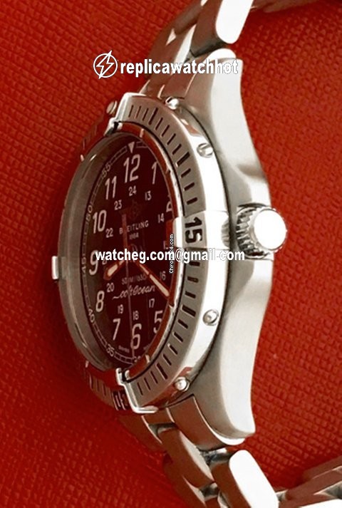 Breitling Colt Mens watch Unisex Quartz Steel A64350 4