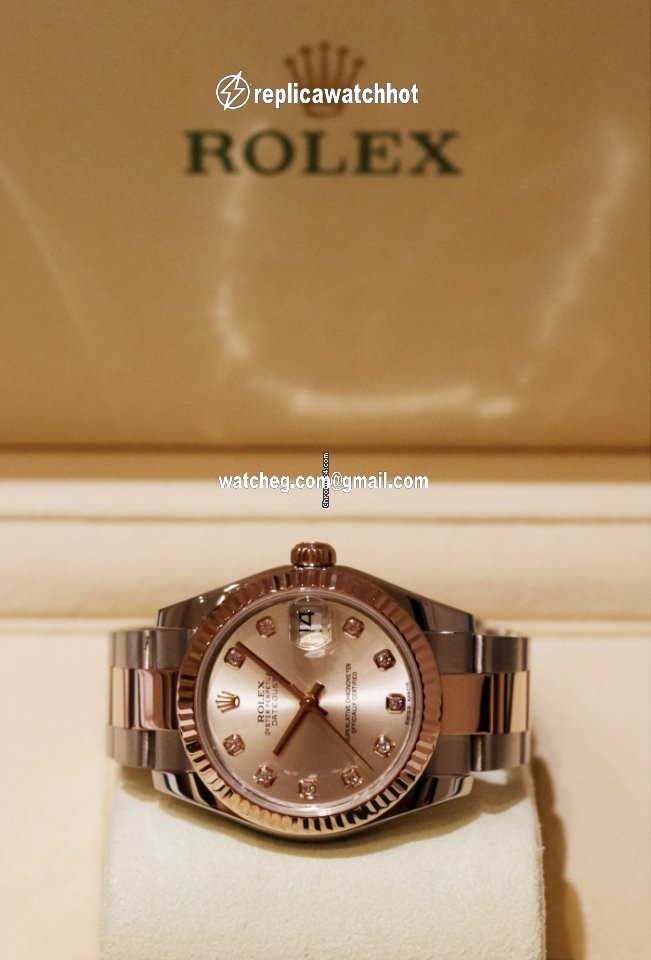 Rolex Datejust 31 Womens watch Rose gold Automatic 178271 Ivory G 4