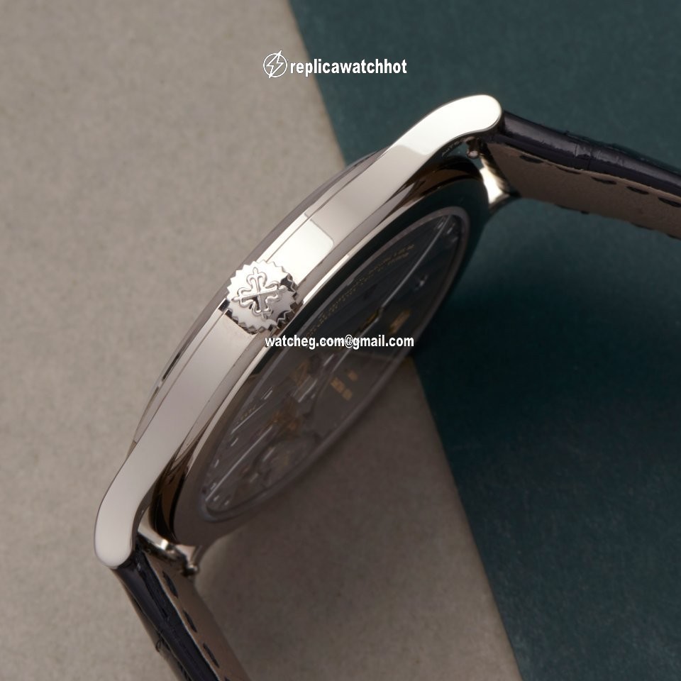 Patek Philippe Calatrava Mens watch Unisex Manual winding White gold 6119G-001 4