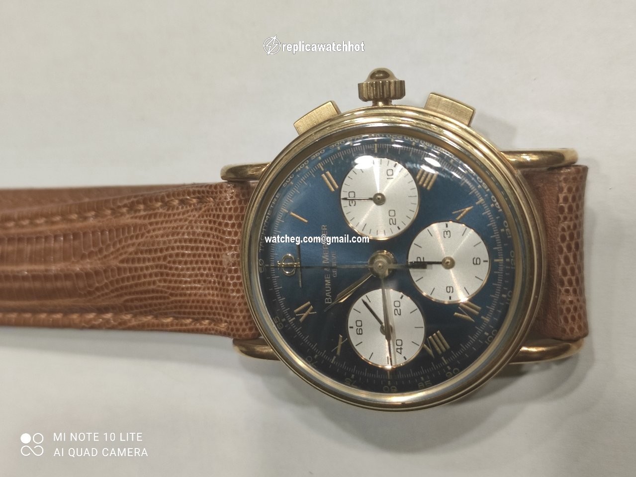 Baume & Mercier Mens watch Unisex Manual winding Yellow gold 6101.099.2111729 4