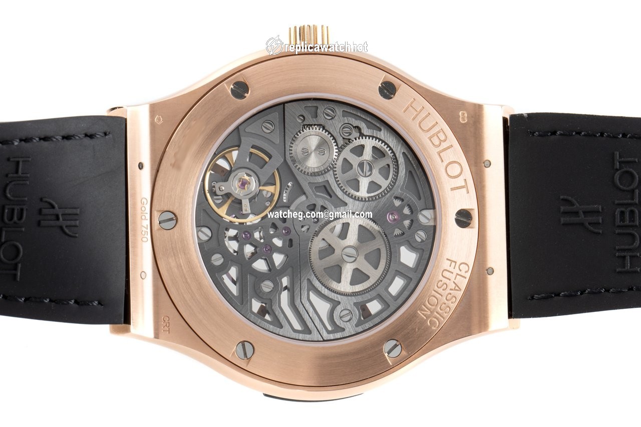 Hublot Classic Fusion Ultra-Thin Mens watch Unisex Manual winding Yellow gold 515.OX.0180.LR 4