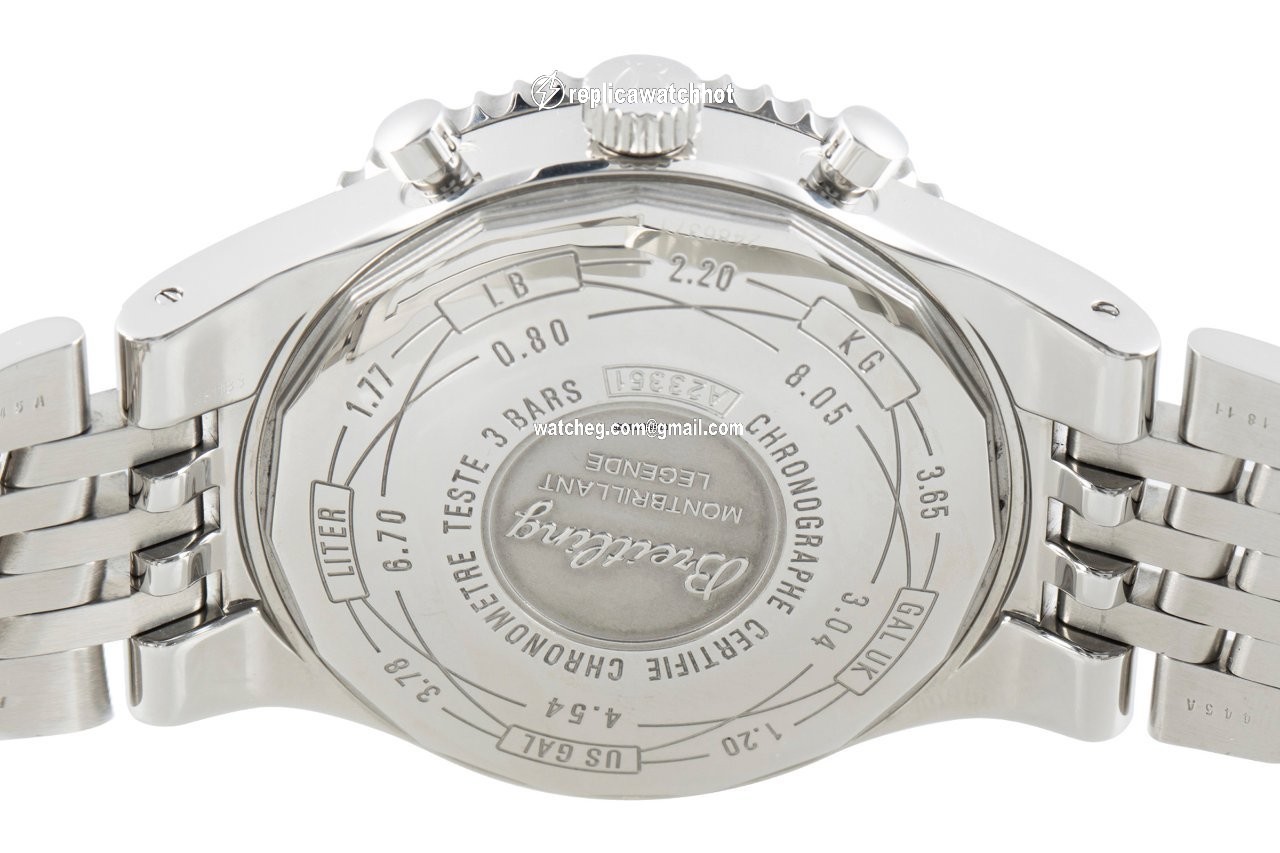 Breitling Montbrillant Legende Mens watch Unisex Automatic Steel A23351 4