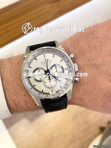 Zenith El Primero 36000 VpH Mens watch Unisex Automatic Steel 03.2040.400 01.C496 4