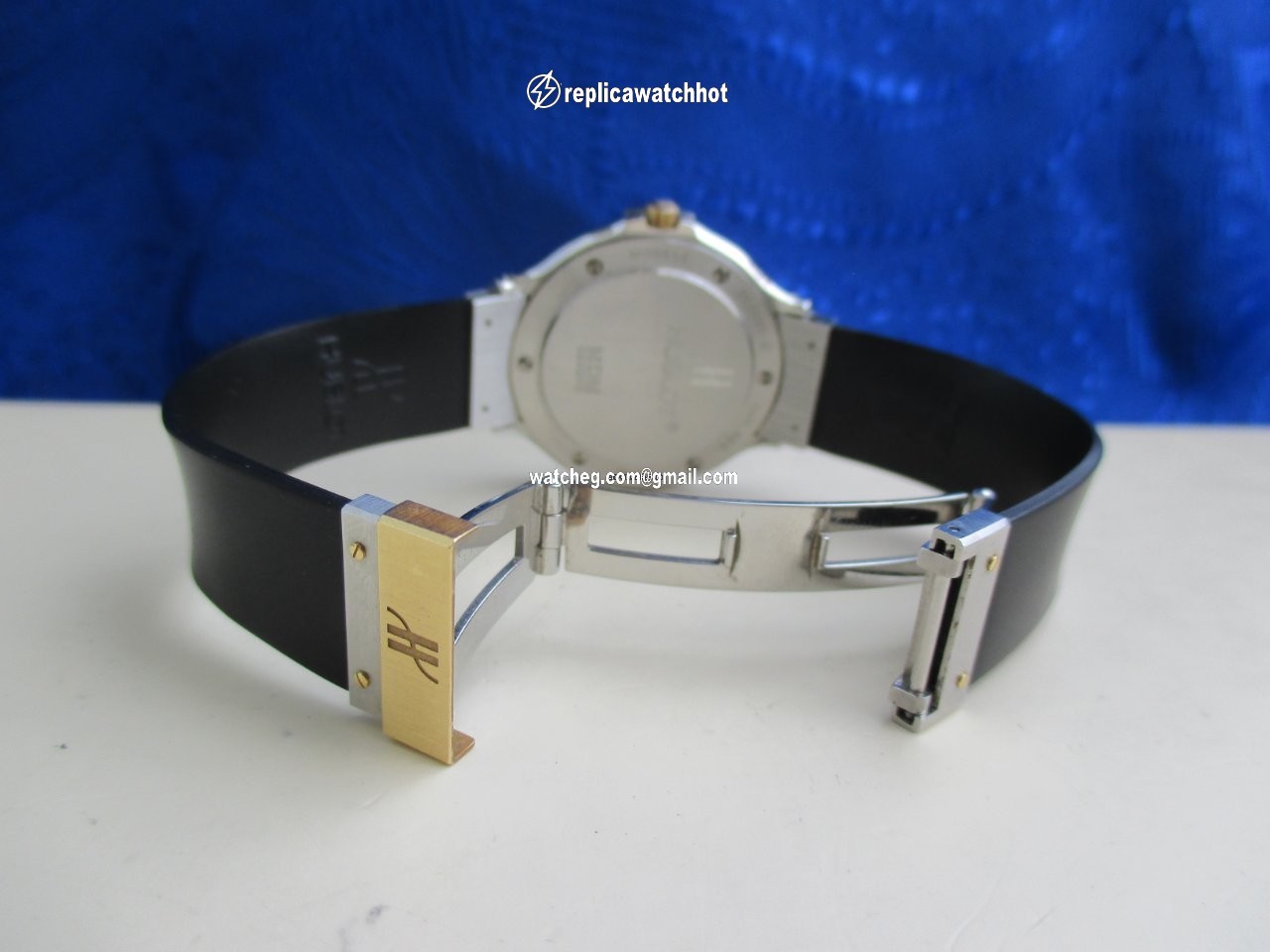 Hublot Classic Mens watch Unisex Quartz Gold Steel 1401.2 4