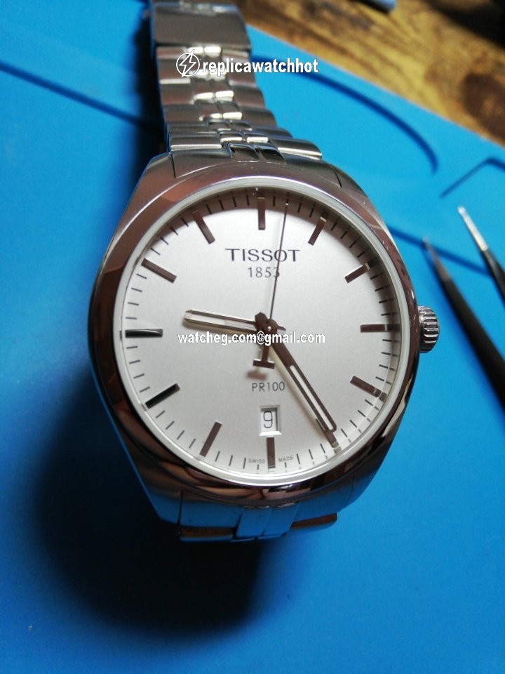 Tissot PR 100 Mens watch Unisex Quartz Steel PR100 4